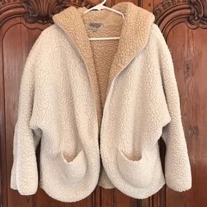 Ecote Cozy Reversible Hooded Jacket Size XS/S